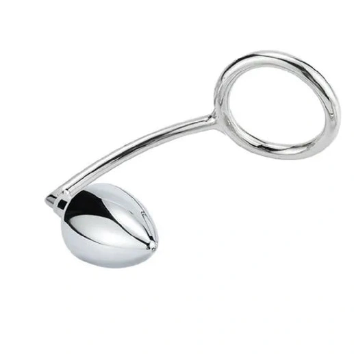 Stainless Anal Steel Set DiscreetChoice Ring 4663 with Cock Hook 0414